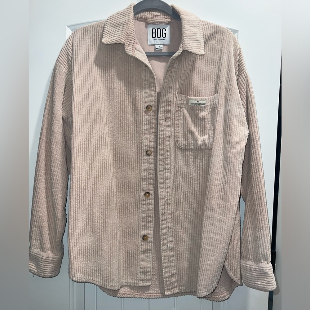 Oversized BDG corduroy button jacket